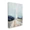 Stupell Industries White Lighthouse Boardwalk Rocky Cliff Coastal Landscape Water Canvas Wall Art